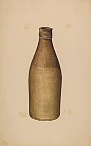 Stoneware Ink Bottle by Sydney Roberts