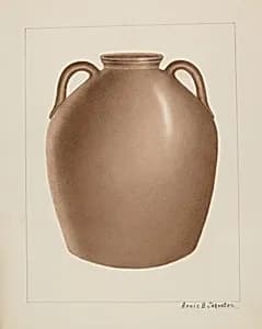 Stoneware Jar by Annie B. Johnston