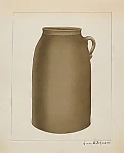 Stoneware Jar by Annie B. Johnston