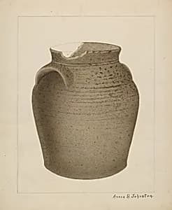 Stoneware Jar by Annie B. Johnston