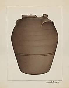 Stoneware Jar by Annie B. Johnston