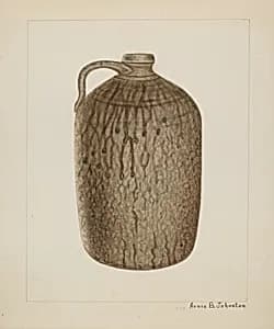 Stoneware Jar