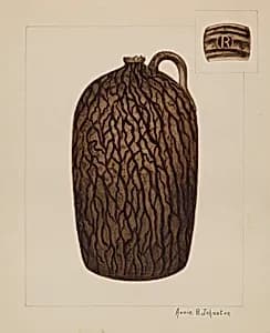 Stoneware Jar by Annie B. Johnston
