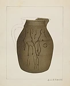 Stoneware Jar by Annie B. Johnston