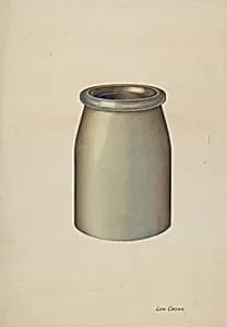 Stoneware Jar by Lon Cronk