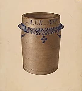Stoneware Jar by Isadore Goldberg