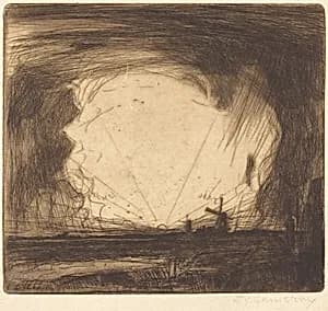 Storm: Sundown by David Young Cameron