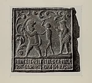 Stove Plate by Charles Von Urban