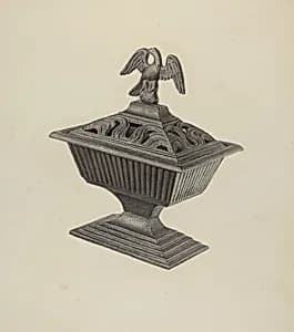 Stove Urn by Milton Grubstein