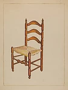 Straw Bottom Chair