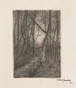 Stream in the Woods by Vittore Grubicy