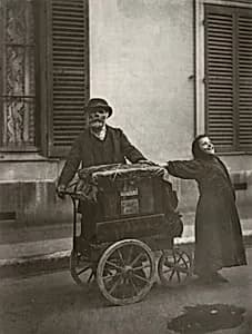 Street Musicians by Eugène Atget