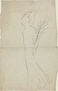 Striding Female with Palm by John Flaxman