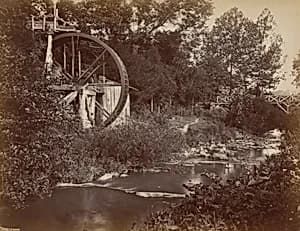 Strong’s near McMillan’s Ferry by J. W. Stewart