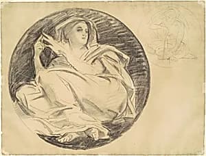 Studies for "Astronomy" by John Singer Sargent