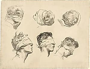 Studies for "Gassed" by John Singer Sargent
