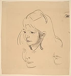 Studies of Jean by George Bellows