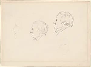 Studies of Men by Emanuel Gottlieb Leutze