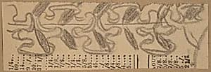 Study for a Border Design by Charles Sprague Pearce