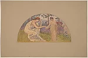 Study for a Lunette by Charles Sprague Pearce