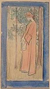 Study for a Panel by Charles Sprague Pearce