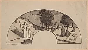 Study for an Archway by Charles Sprague Pearce