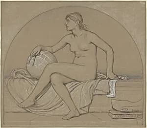 Study for "Astronomy" by Elihu Vedder
