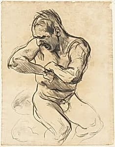 Study for "Hell" by John Singer Sargent