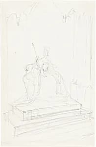 Study for "Queen Victoria"
