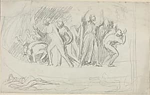 Study for "The Deluge"