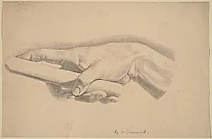 Study of a Hand by Horatio Greenough