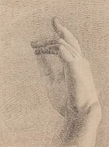 Study of a Hand [recto] by Benjamin Robert Haydon