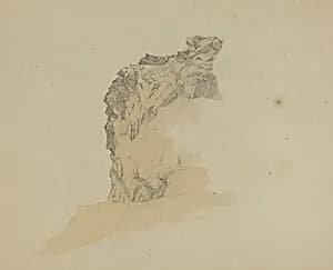 Study of Cliffs by Johann Christian Heerdt