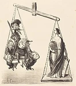 Suffrage universel (Universal Suffrage) by Honoré Daumier