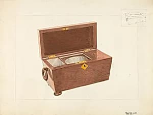Sugar and Tea Box by Edward L. Loper