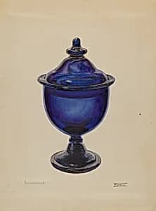 Sugar Bowl with Cover by Frank Fumagalli