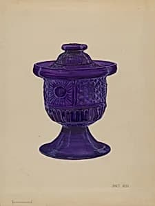 Sugar Bowl with Cover by Janet Riza