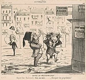 Suites du macadamisage by Honoré Daumier