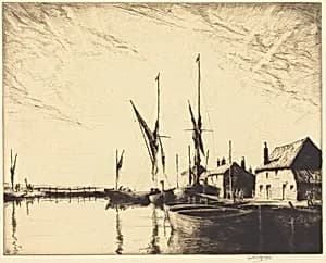 Sunset at Heybridge Basin