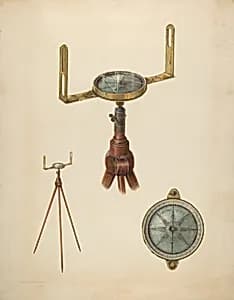 Surveyor's Compass by Archie Thompson