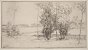Sussex Landscape by Donald Shaw MacLaughlan
