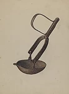 Swinging Lamp by Roy Weber