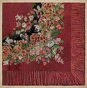 Table Cover (Chenille) by Albert Eyth