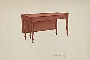 Table (Dining?) by Edward D. Williams