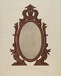 Table Mirror by Helen Bronson