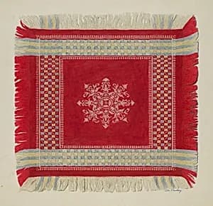 Table Napkin by Arthur G. Merkley