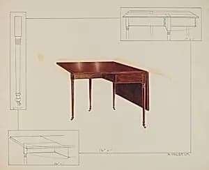 Table by Alfred Walbeck