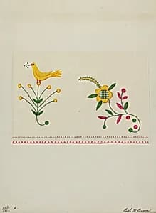 Table Scarf by Ruth M. Barnes