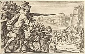 Taking of Bone by Jacques Callot
