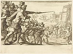 Taking of Bone by Jacques Callot